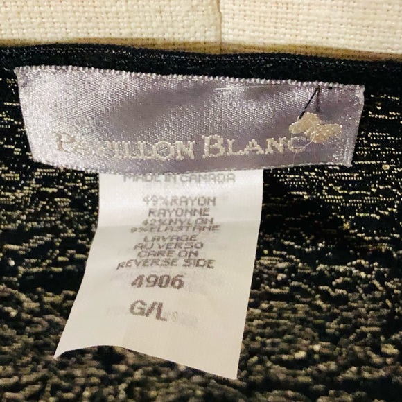 Gold lace crop top - Picture 7 of 7